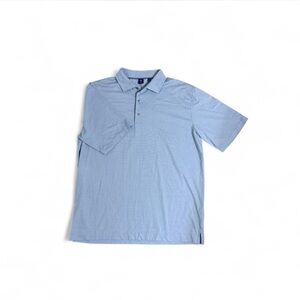 FootJoy Polo Shirt Mens XL Blue Short Sleeve Golf Casual Outdoor 1857
